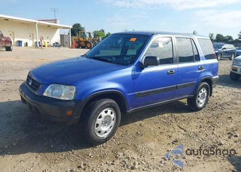 2001 Honda Cr-V Lx из США, поврежденный, VIN JHLRD28431C000589